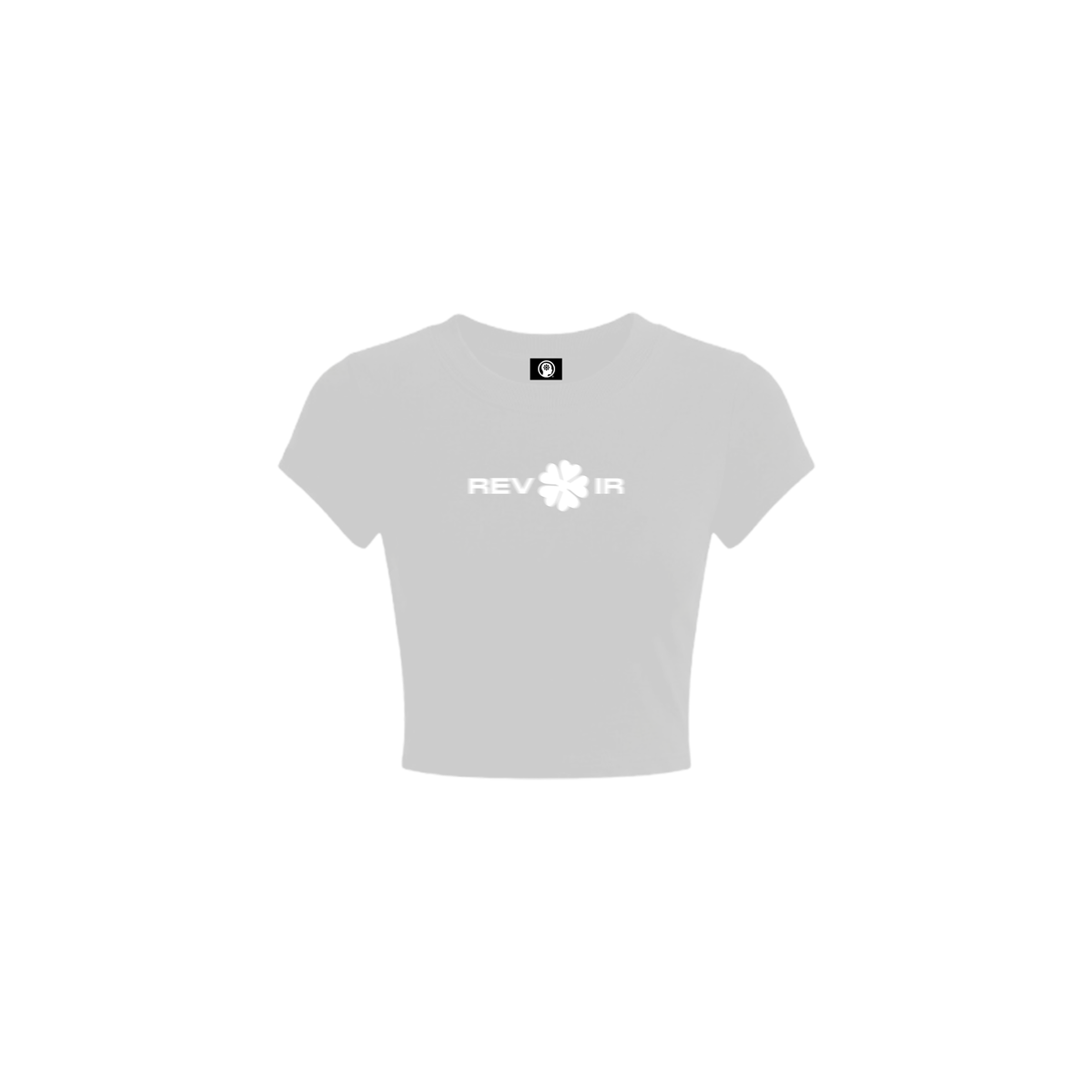 444 GRAY BABY TEE